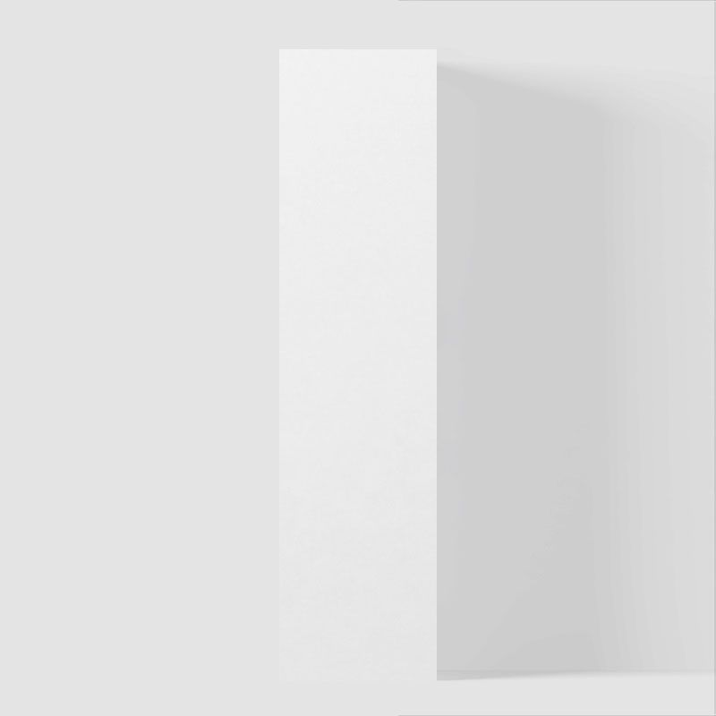 Revêtement mural blanc, panneau H.240 cm + personnalisation, B'Wall ®esin-Wood - image 2