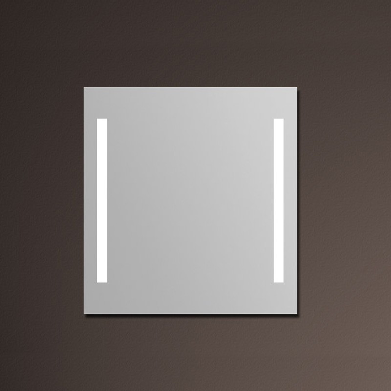 Miroir éclairant antibuée Glass 75x80
