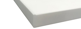 Lavabo colonne rectangle 38x90 cm, Solid Surface, Thin