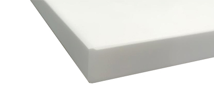 Lavabo colonne 45x90 cm, Solid Surface semi-translucide, Illumina