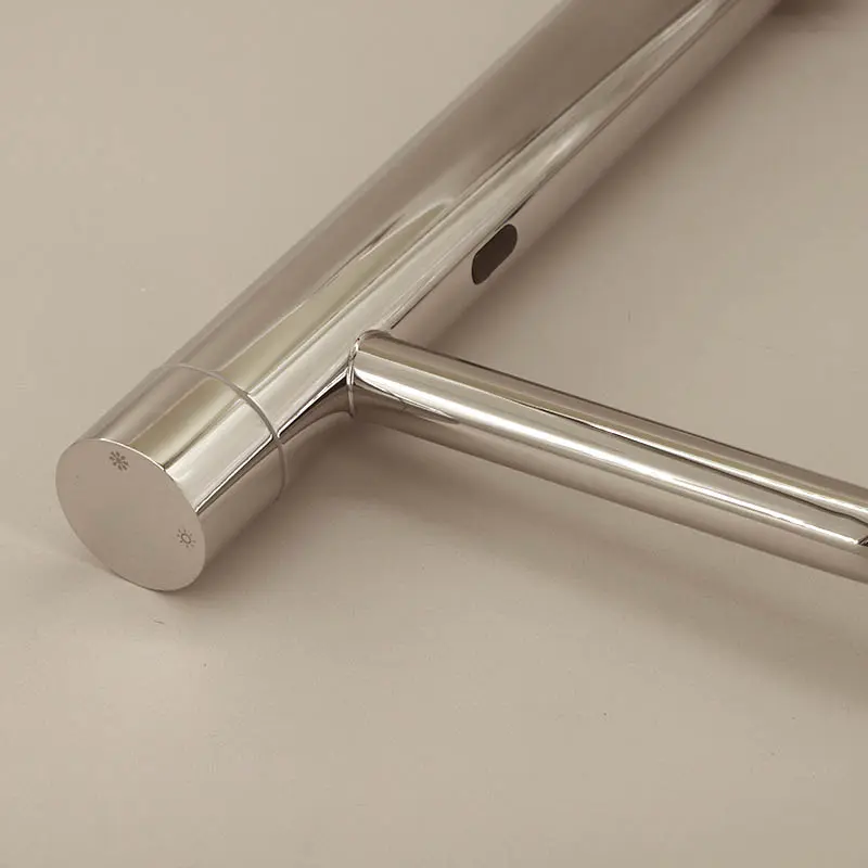 Mitigeur Surélevé Electronique, Professionnel, Inox Poli (1).webp