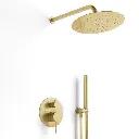 [YC-8064-18-G] Composition mitigeur de douche encastrée doré brossé, Châtelet.webp