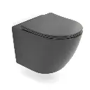 [B2342MDH] WC Suspendu compact, 49x37 cm, Gris foncé mat, Celia.webp