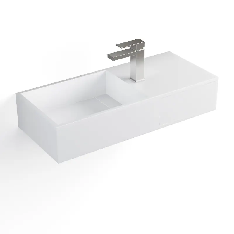 [JZ1008] Lavabo suspendu 75X32.5 cm, matière composite minéral.webp
