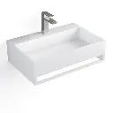 [JZ1026] Lavabo suspendu 60 x 40 cm, matière composite, Mineral.webp