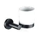 [AFB32K] Porte verre mural noir mat, Roll.webp