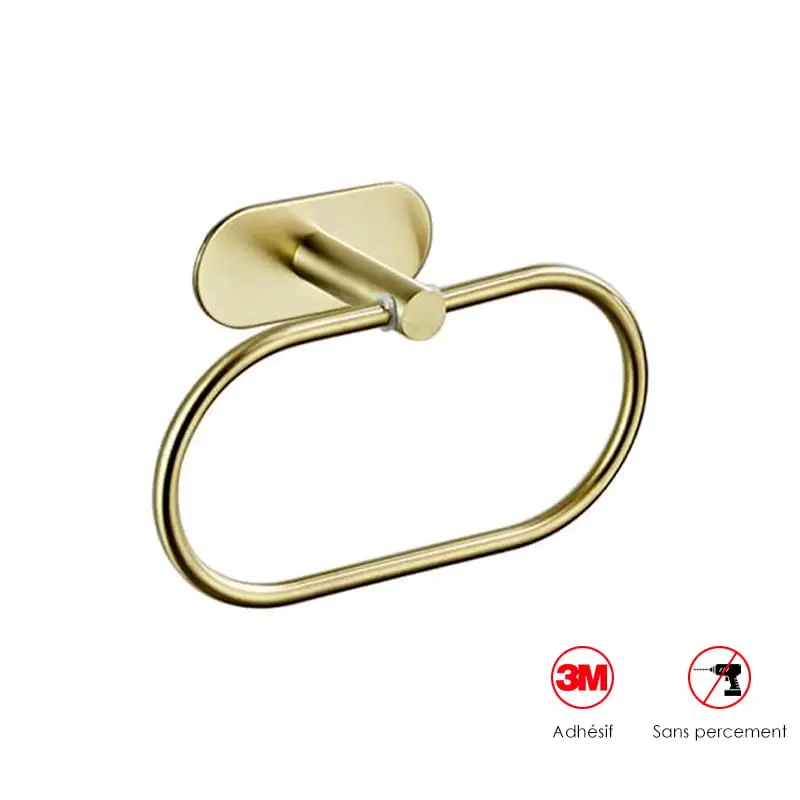 [SF-6031GT] Anneau Porte-serviette, adhésif Sansvis, 4 couleurs.webp