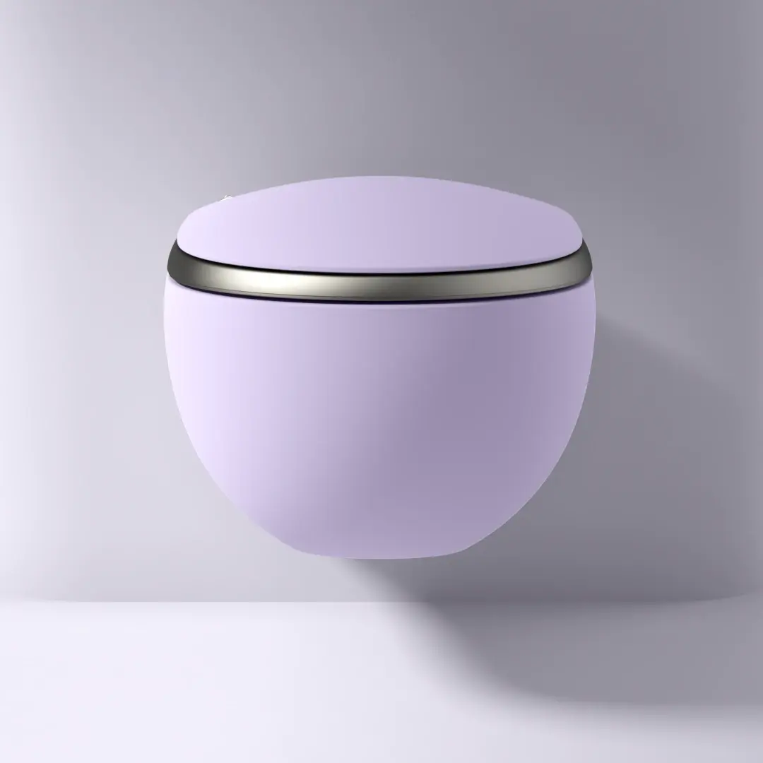WC suspendu japonais purple, avec bâti support, Safari
