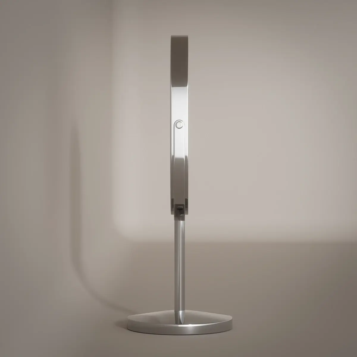 Miroir cosmétique à poser 2 faces (X1/X3), Led rechargeable, Chromé, Elise