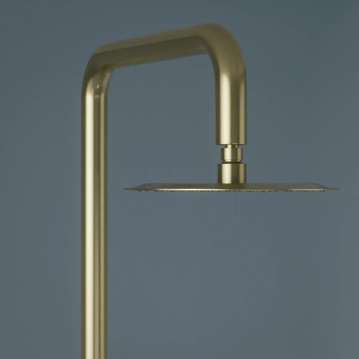 Colonne de Douche au sol Intérieur / Extérieur 316A, Doré brossé, Châtelet