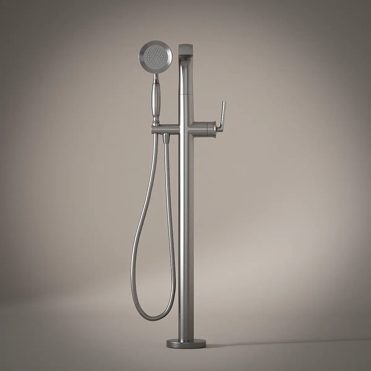 ART DECO MITIGEUR BAIN/DOU. AU SOL. 2 couleurs
