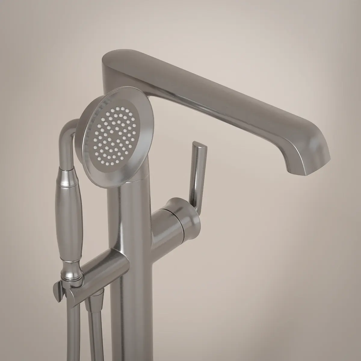 ART DECO MITIGEUR BAIN/DOU. AU SOL. 2 couleurs