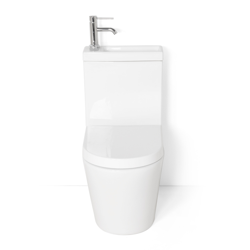 WC à poser avec lave-mains intégré et robinet mitigeur, Integral 2