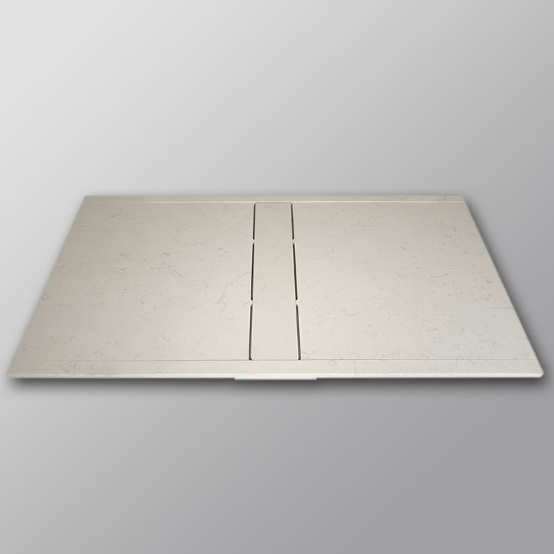 Receveur De Douche Calacata, 90x90 cm, Apolo central