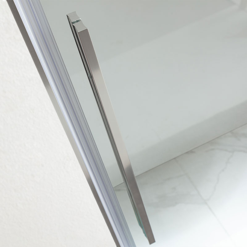 Porte de douche coulissante 100 à 140 cm, chromé, Arena 2