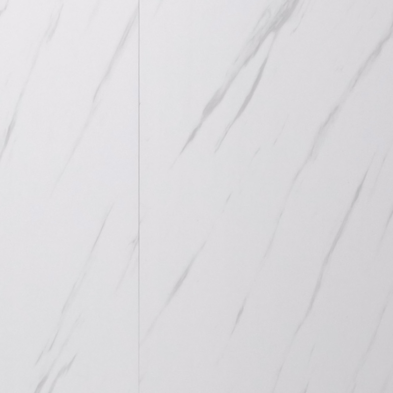 Revêtement mural 60x240 cm, marbre blanc mat, B'Wall ®esin-Wood