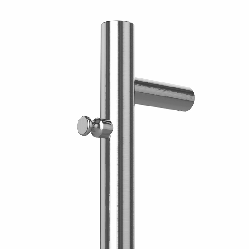 Chauffe serviette électrique 75W 145X32  Inox Brossé, Châtelet