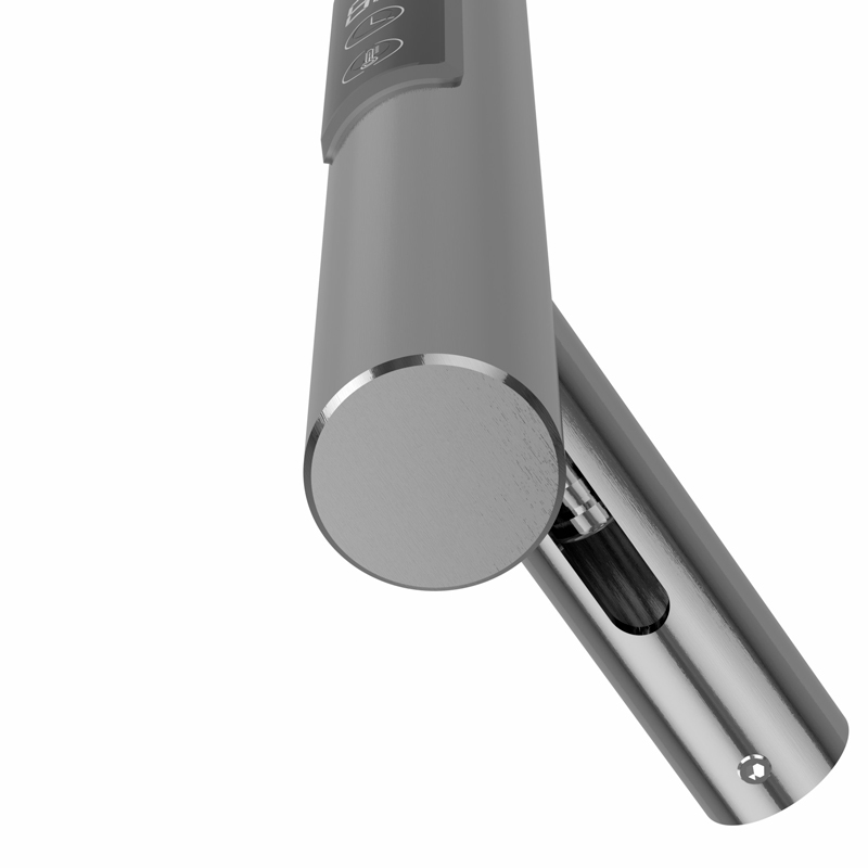 Chauffe serviette électrique 75W 145X32  Inox Brossé, Châtelet