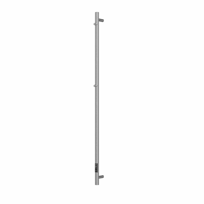 Chauffe serviette électrique 75W 145X32  Inox Brossé, Châtelet