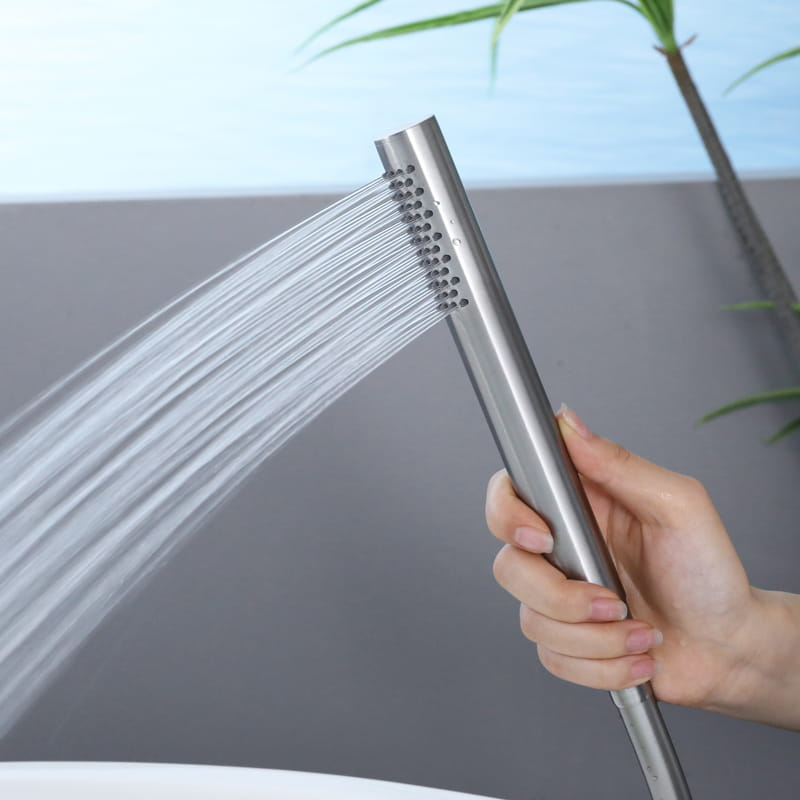 Robinet mitigeur de baignoire sur pied, chromé, Châtelet III