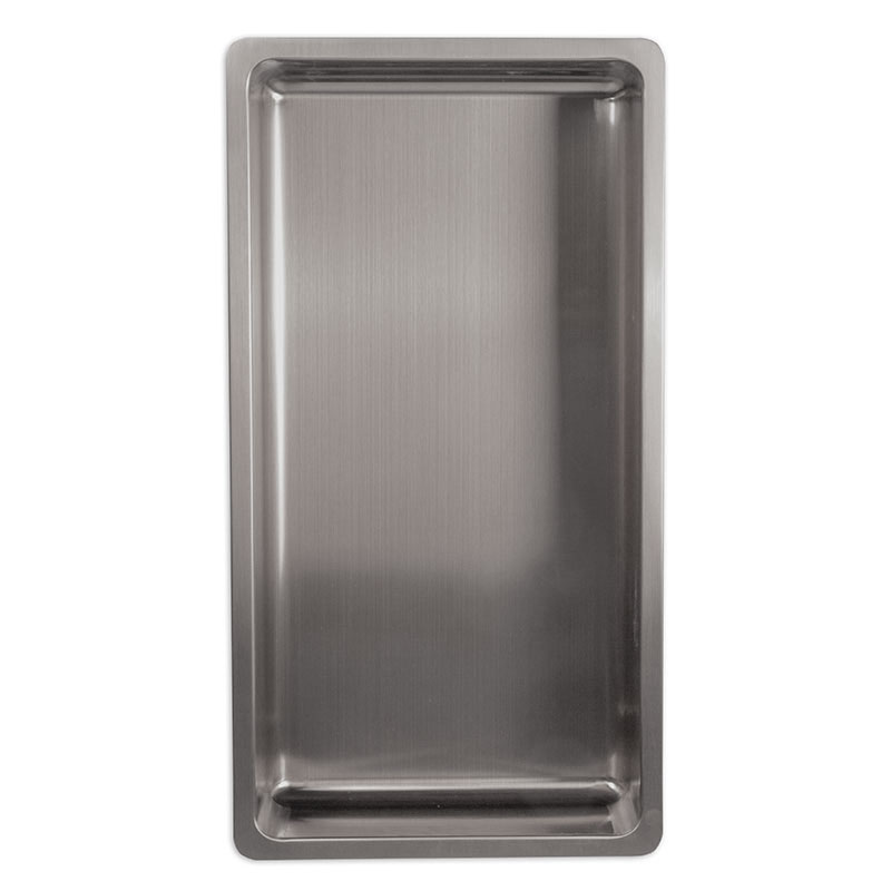 Niche murale inox, 60x30 cm, inox brossé, Châtelet