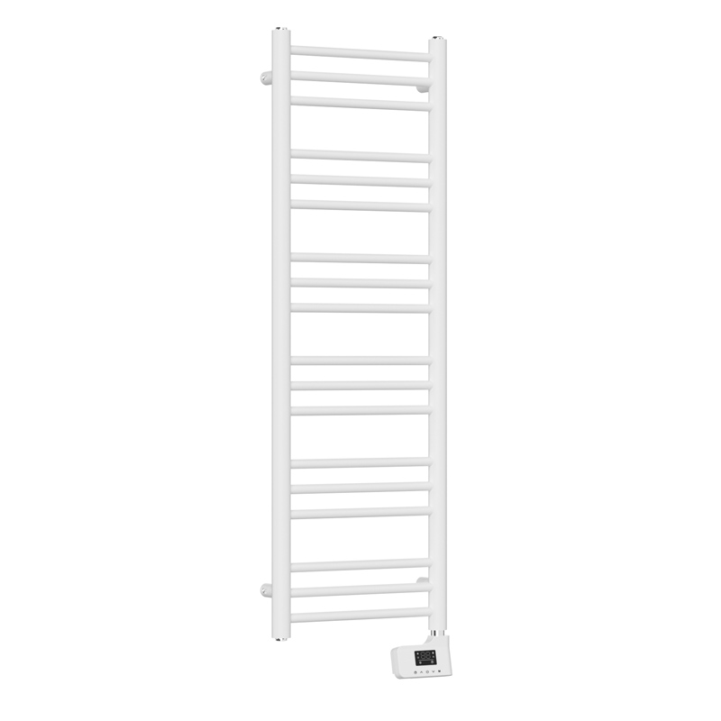 Sèche-serviette électrique, 500W, 40x120x9,2 cm, Blanc mat, Châtelet