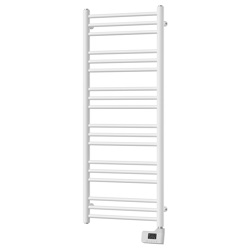Sèche-Serviettes électrique, 120x50 cm, 500W, Blanc Mat, Châtelet