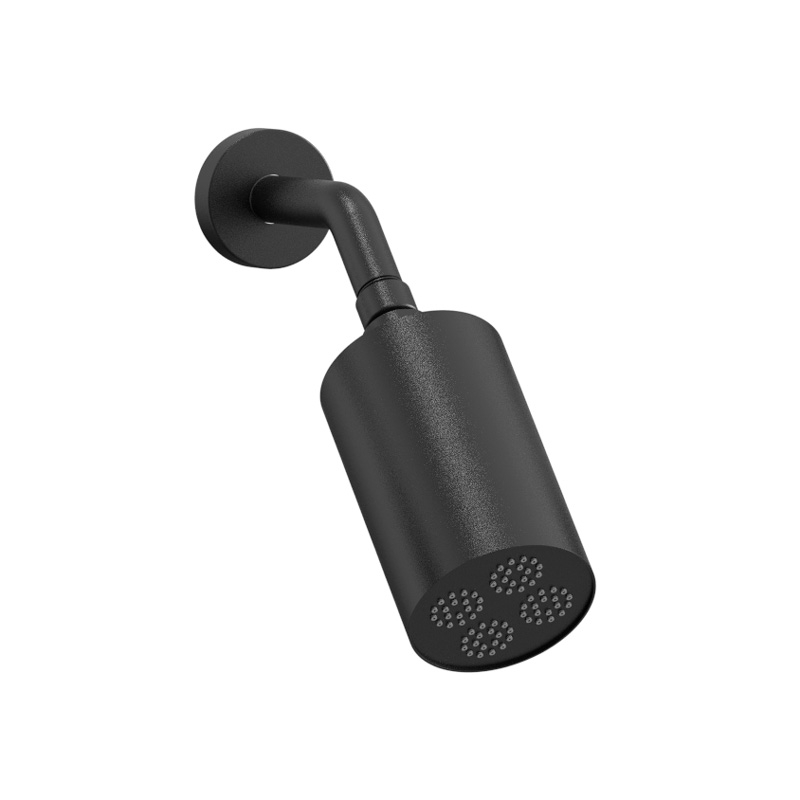 Douche thermostatique, ciel de douche carré et douches épaules, noir Châtelet