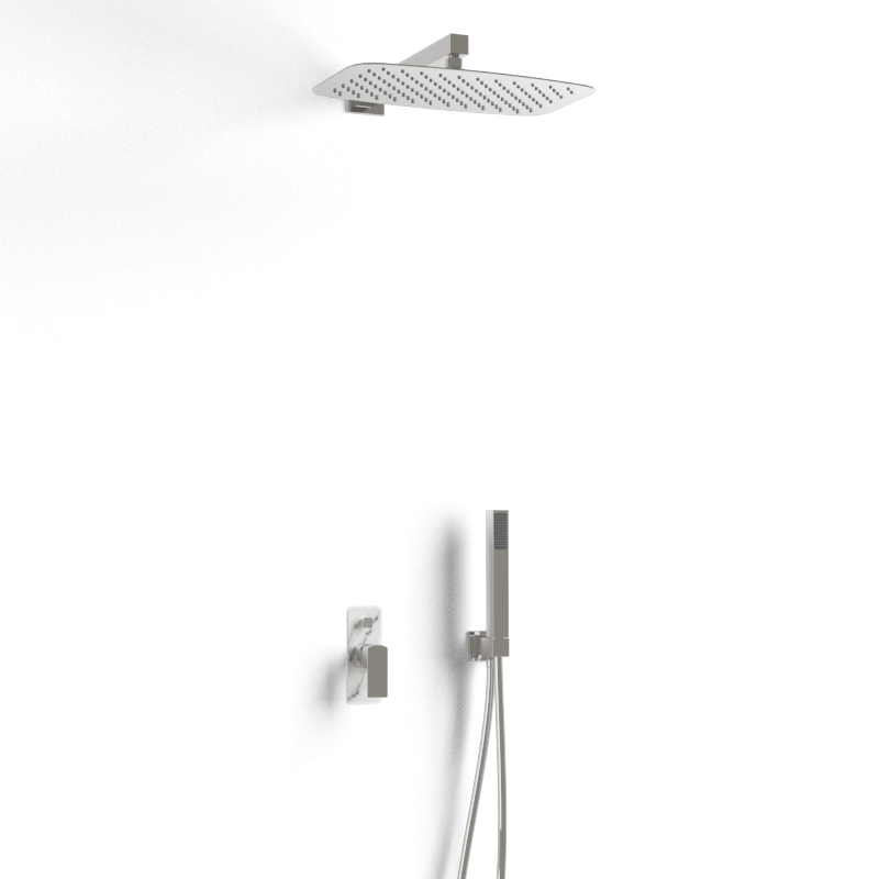 Composition de douche, Marbre Blanc, Infinity Elements