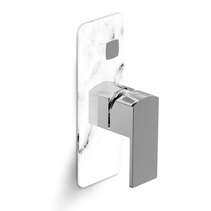 Composition de douche, Marbre Blanc, Infinity Elements