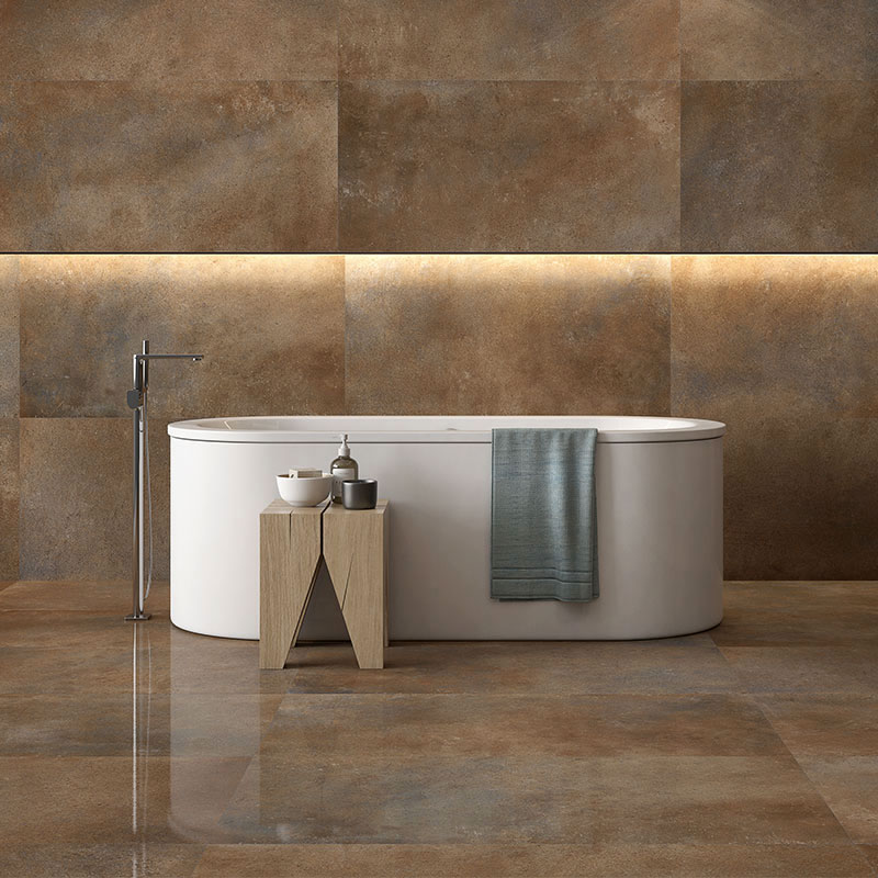 Carrelage sol et mur 60x120 cm Dakar Brown