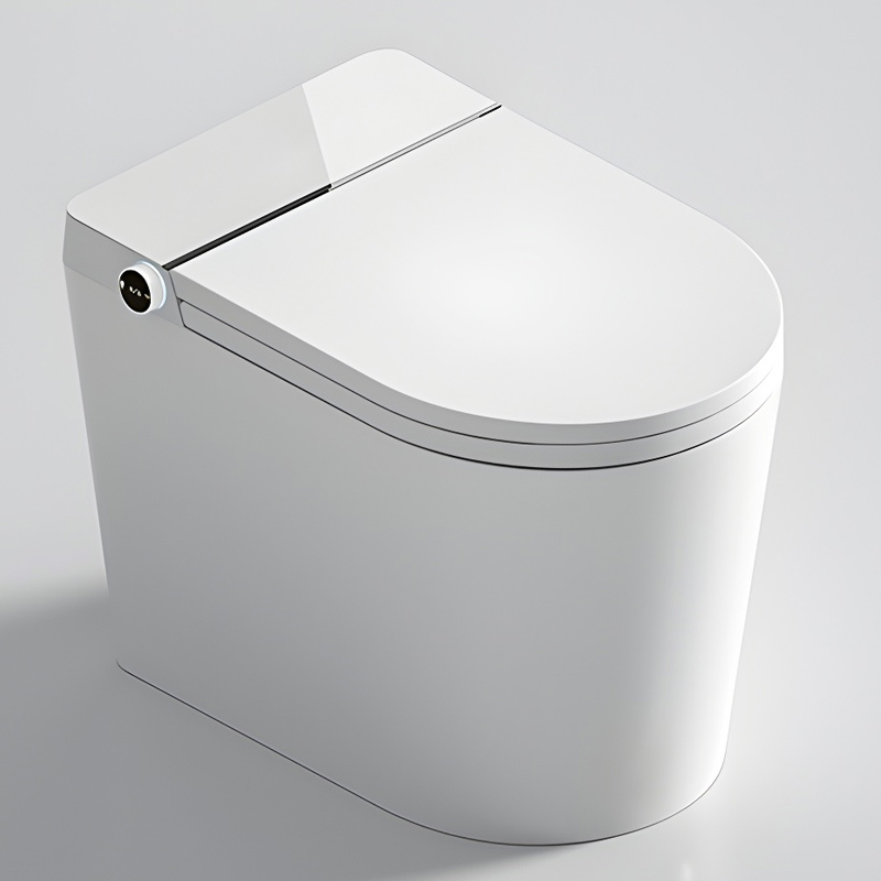 WC à poser réservoir intégré  abattant chauffant, E-flow 58 cm