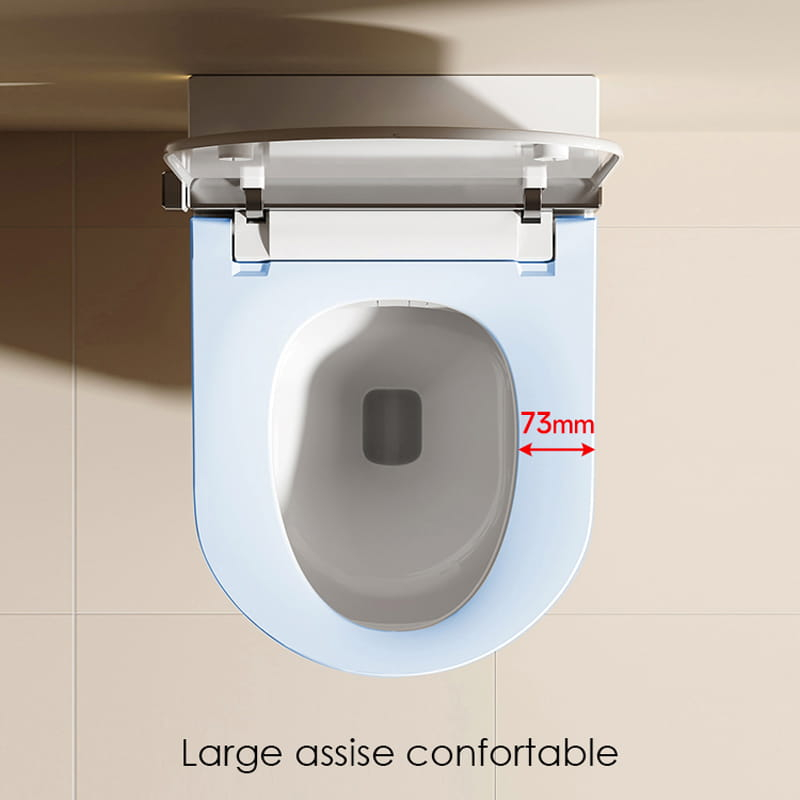 WC suspendu intelligent avec réservoir intégré + Bâti support, E-Flow