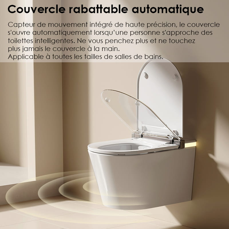 WC suspendu japonais+ Bâti support, E-Smart