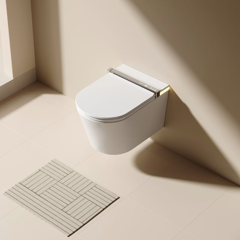 WC suspendu japonais+ Bâti support, E-Smart