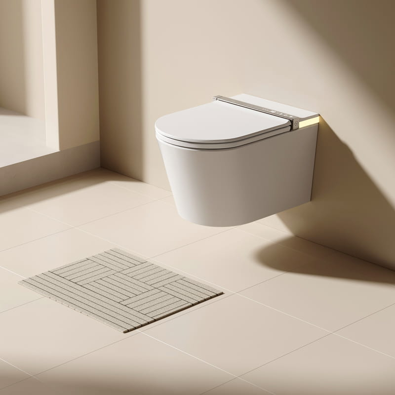 WC suspendu japonais+ Bâti support, E-Smart