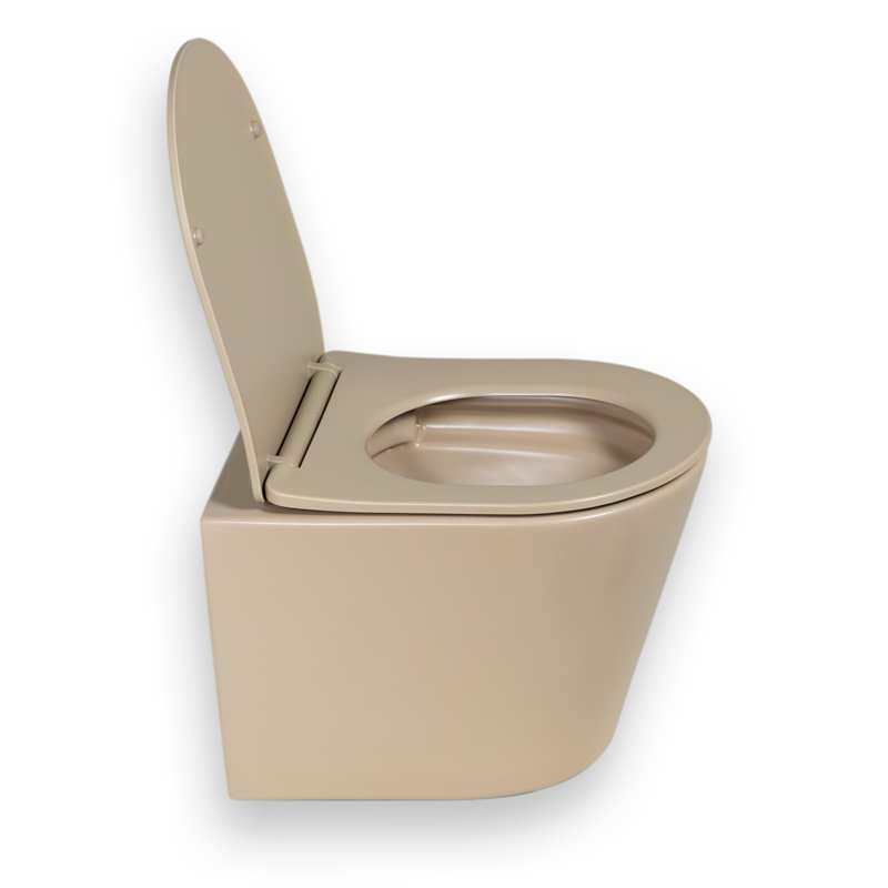 WC Suspendu compact, 49x36,5 cm, Flavia, beige