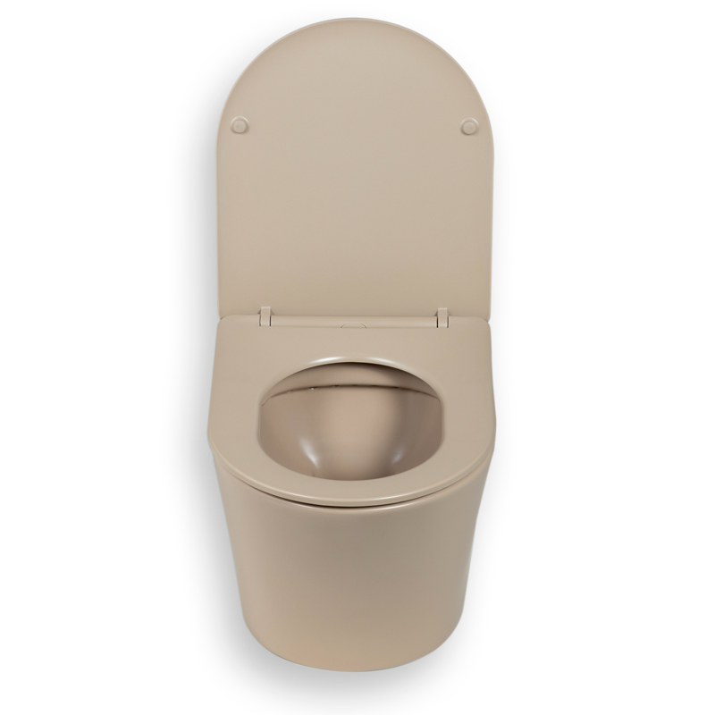 WC Suspendu compact, 49x36,5 cm, Flavia, beige