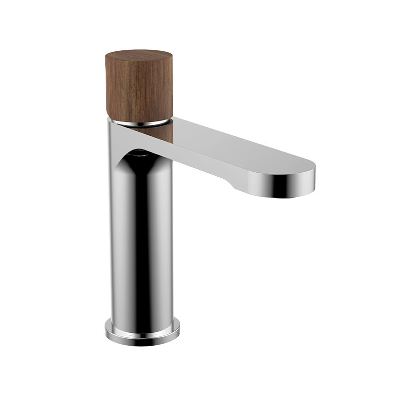 Mitigeur Lavabo, chromé, manette personnalisable, Flow Round