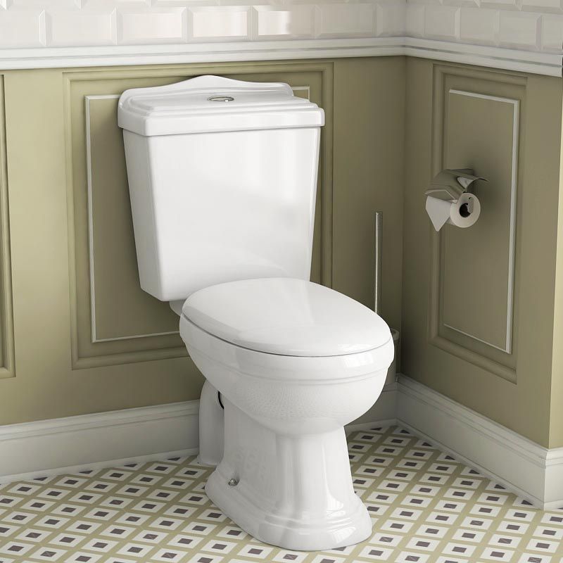 WC à poser rétro Laetitia + abattant