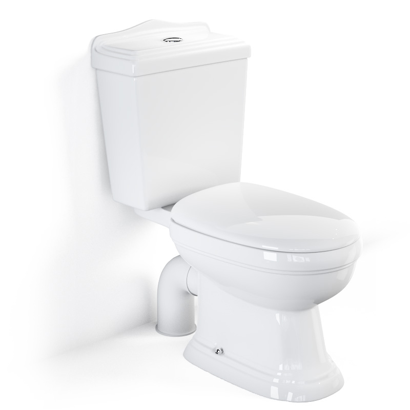 WC à poser rétro Laetitia + abattant