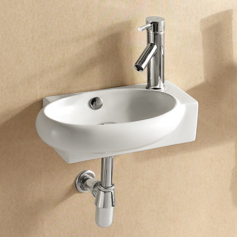 Lave-mains droite ou gauche, 42,5x26,5 cm, Pure