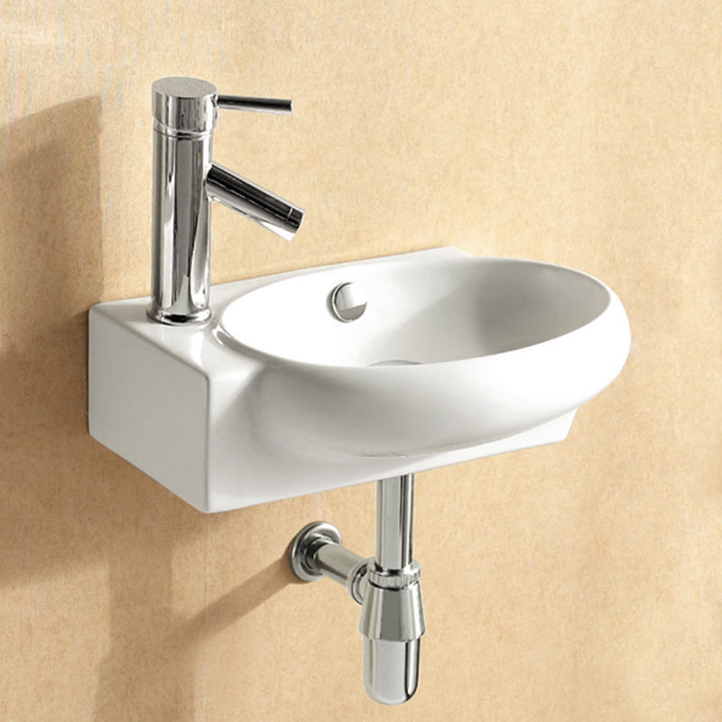 Lave-mains droite ou gauche, 42,5x26,5 cm, Pure