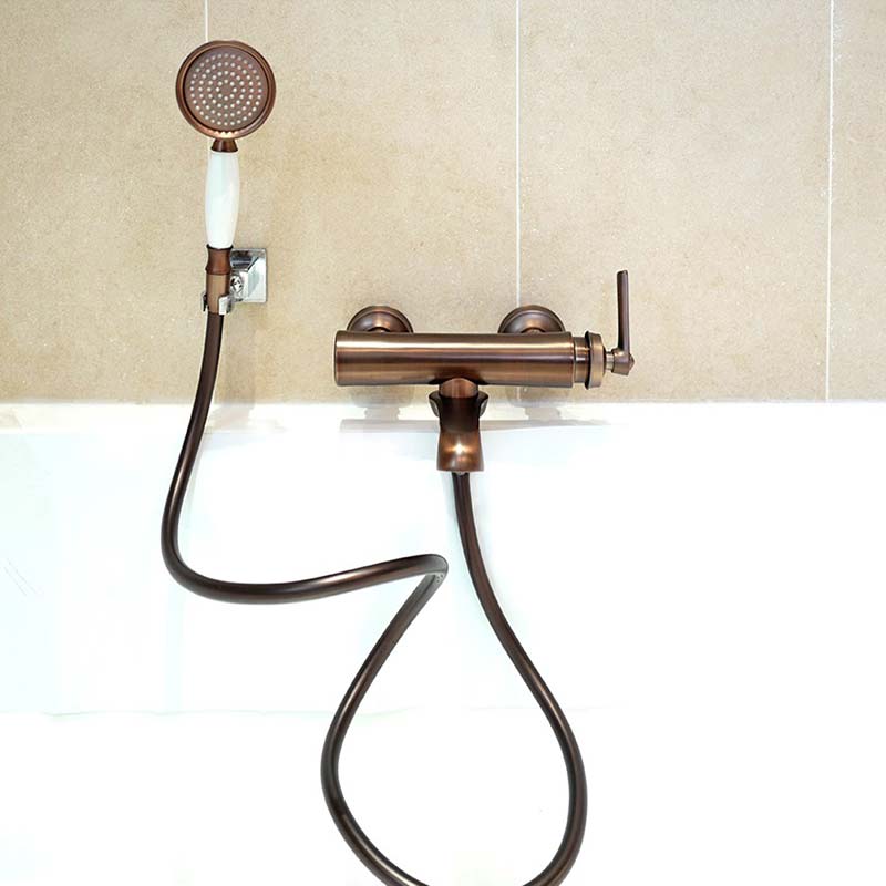 Robinet Mitigeur Bain/douche, traité cuivre, Liberty