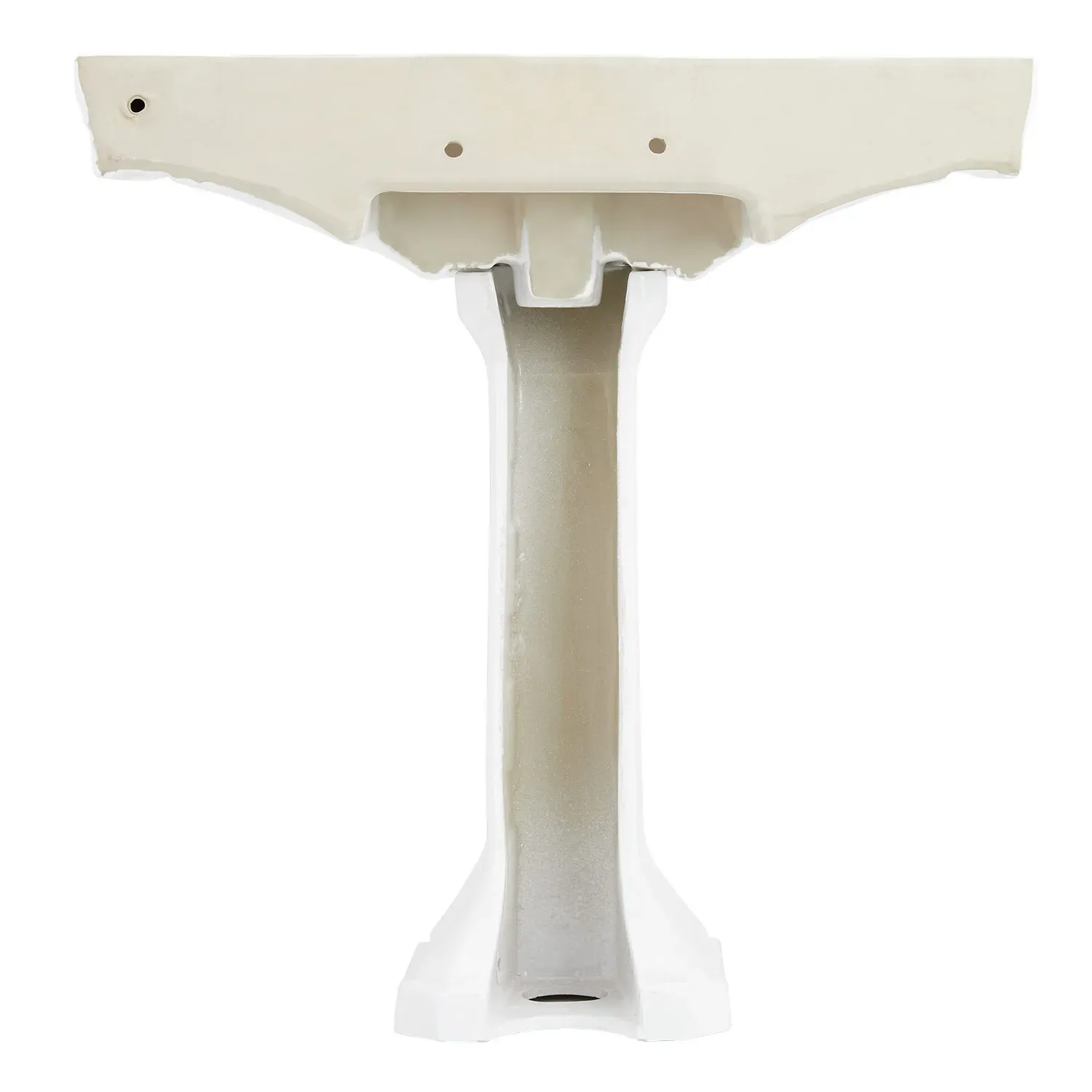 Lavabo colonne, 3 trous, 81 cm, Marilyn