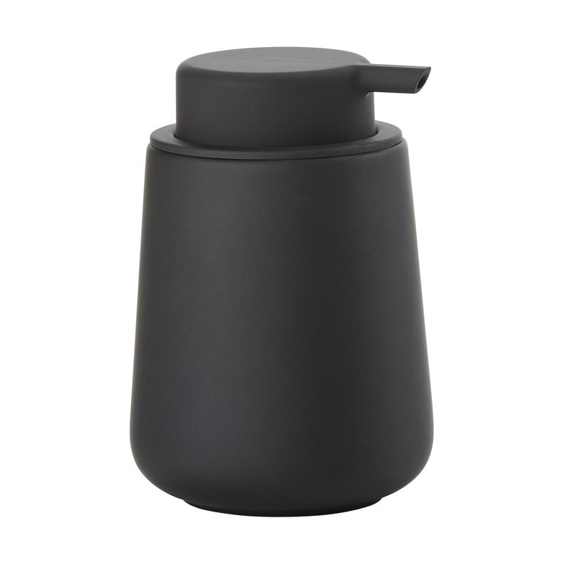 Distributeur de savon liquide à poser, noir, Nova One