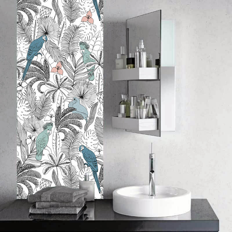 Carrelage mur Perroquet White  60x120 cm, Niloka