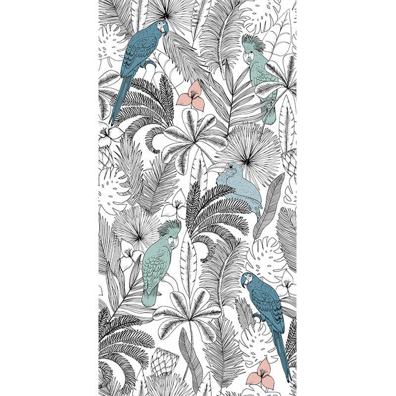 Carrelage mur Perroquet White  60x120 cm, Niloka