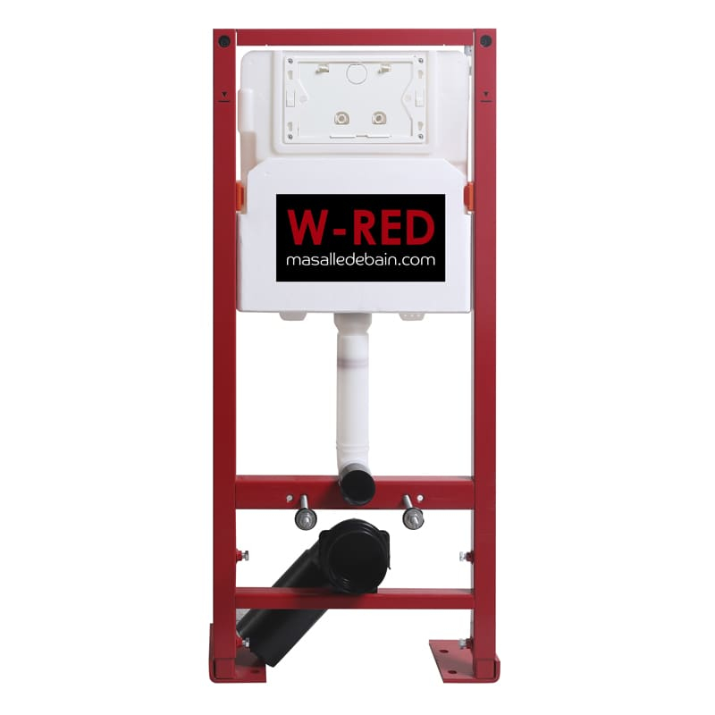Bati-support STANDARD Autoportant universel, plaque ronde, W-RED