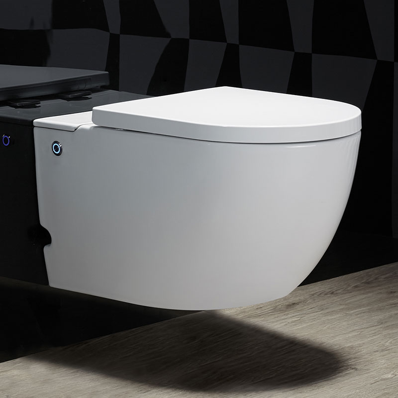 WC suspendu ne nécessitant pas de réservoir + abattant + bâti-support, W2.0